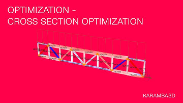Karamba3D Tidbits #38 Cross Section Optimization of Beams