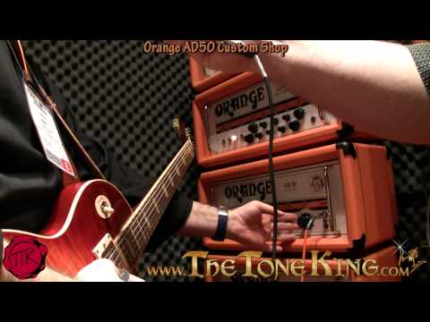 Vid 7 of 8 - Orange AD50 Custom Shop - Winter NAMM 2011 '11 - Tube Amp Demo / Review