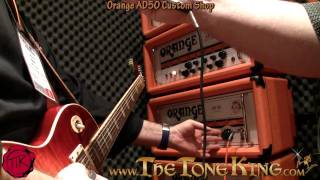 Vid 7 Of 8 - Orange Ad50 Custom Shop - Winter Namm 2011 11 - Tube Amp Demo Review
