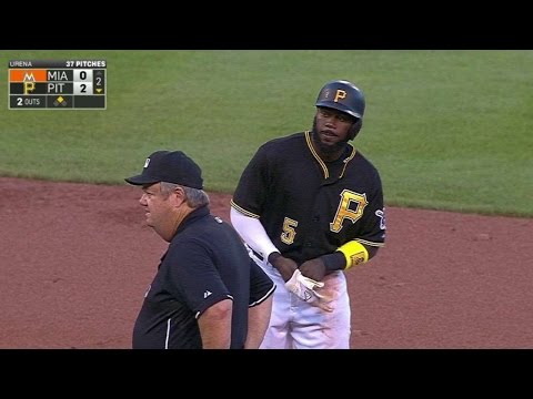 MIA@PIT: Harrison hammers