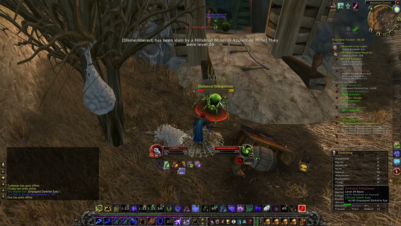 Sticking to the Floor