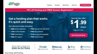 ipage Review : ipage Hosting Review