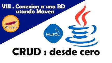 Curso de Java y MySQL #8 II Conexión entre Java y MySQL usando maven
