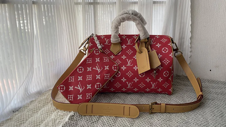 Louis Vuitton Speedy P9 Bandoulière 30 Red M14077 Review #bag #review #unboxing