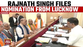 Lok Sabha Election 2024: Rajnath Singh Files Nomination From Lucknow