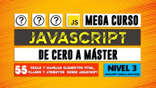 Creating and Managing HTML Elements, CLASSES and ATTRIBUTES from the DOM - JavaScript Course - Ch... Profile