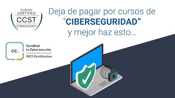Deja de pagar por cursos de CIBERSEGURIDAD y mejor, haz esto...