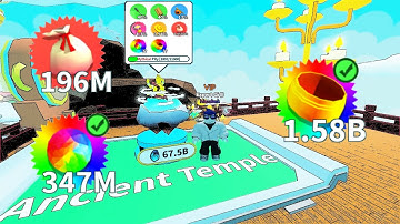 Hatched Best Eternals and Mythical - Update 17 - Weapon Fighting Simulator Roblox