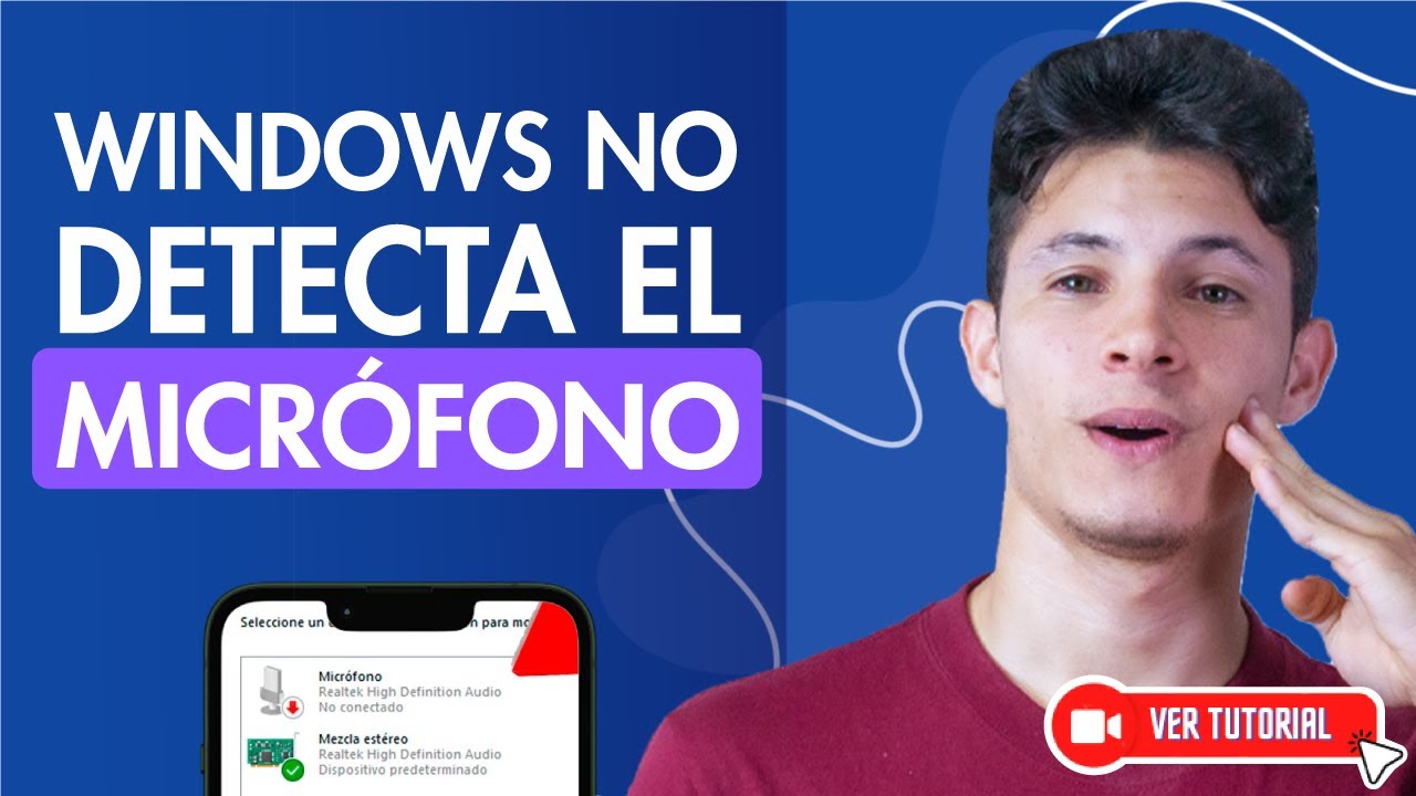 Solución: Windows 11/10 NO DETECTA el MICRÓFONO | 🎤 Arregla tu PC si no