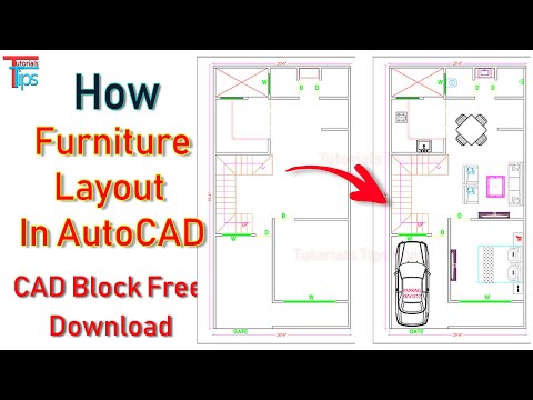 how-to-layout-furniture-in-plan-|-about-cad-blocks-|-edit-|-free-cad-block