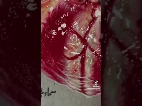 كيف ترسم قلب الانسان Shorts حالات تصميمي