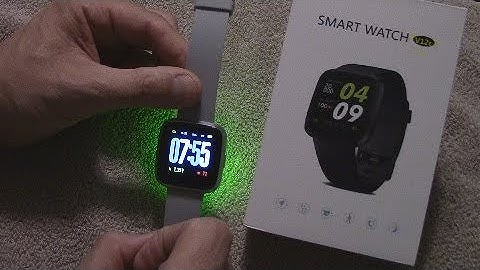 FITVII Health & Fitness Smart Watch with blood pressure
