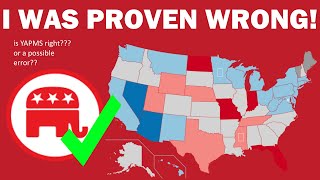 I WAS PROVEN WRONG!? YAPms corrects me on my second US Senate prediction! Are they right??