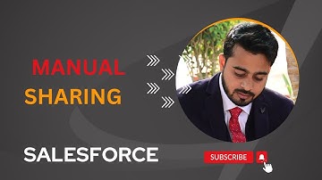 CH-04 | MANUAL SHARING | RECORD LEVEL SECURITY | SALESFORCE