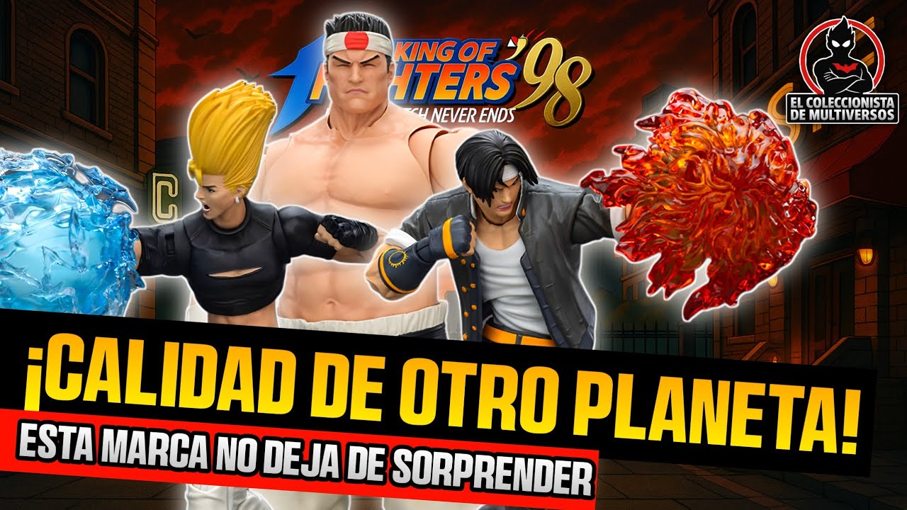 🤯 NUEVAS FIGURAS DE KOF 98 DE JOYTOY! QUE LOCURA! 