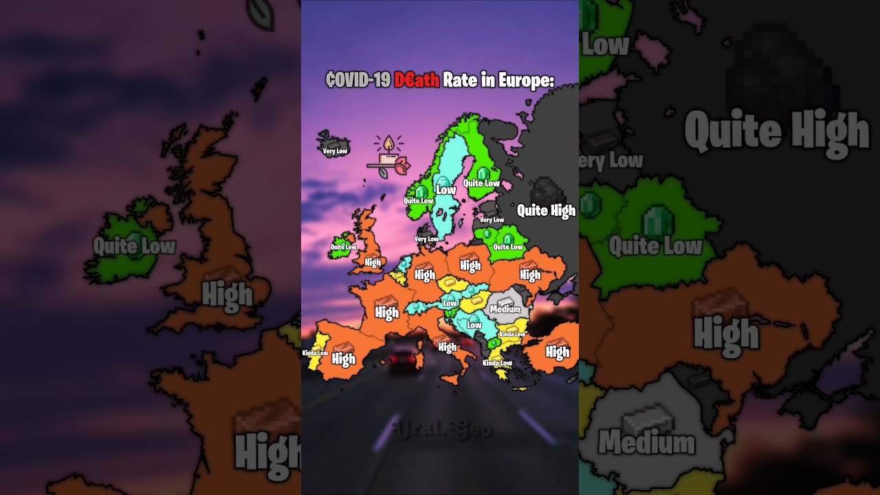 Уровень см*ртности от ¢OVID-19: 😔| 