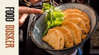Brazilian Pastel de Palmito | Food Busker