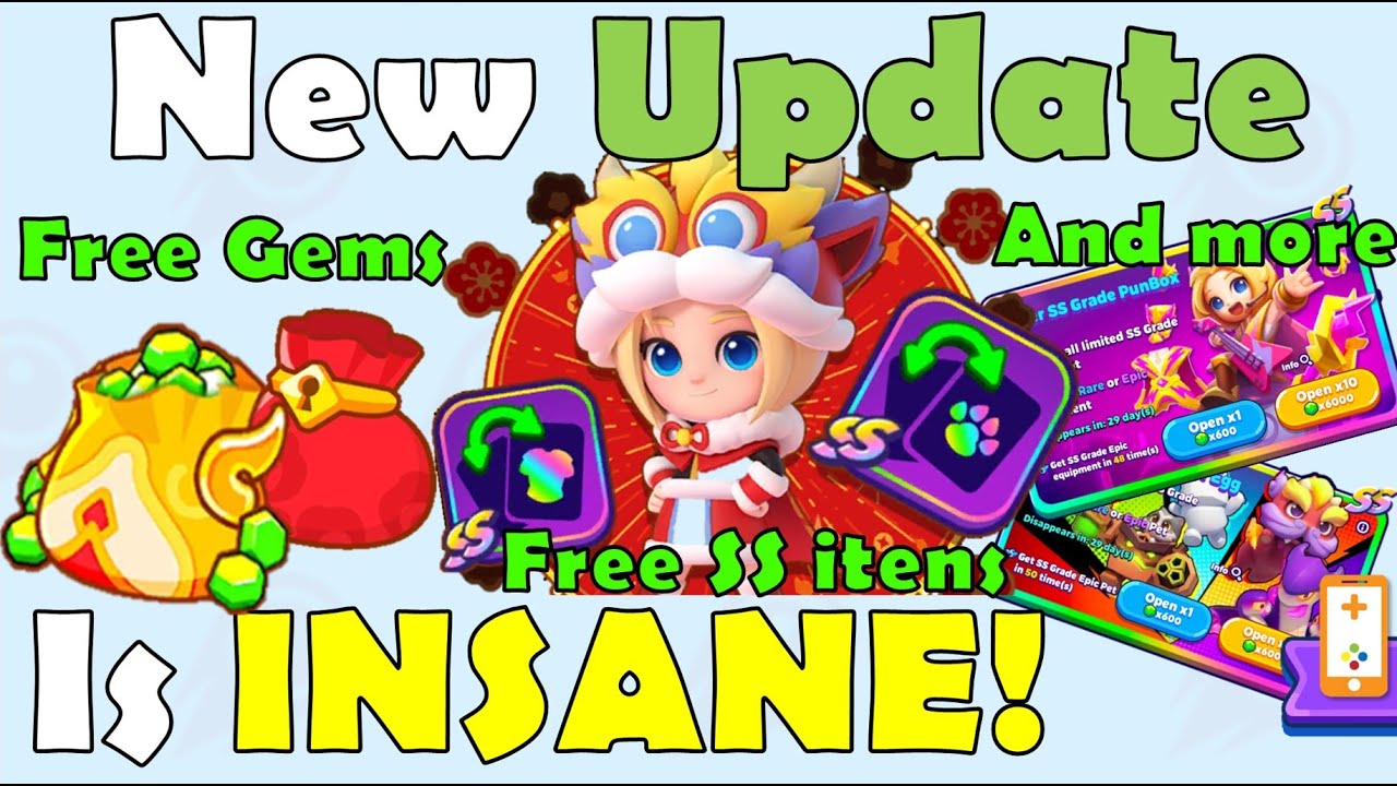 FREE Gems, SS itens and More! - Punball New Update
