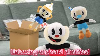 Unboxing Cuphead Plushies