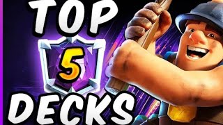 TOP 5 DECK from GOOGLE🏆!!! - [Clash Royale]