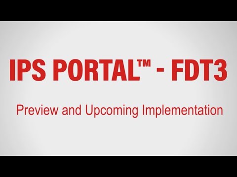 Demo of the new FDT3 Specification