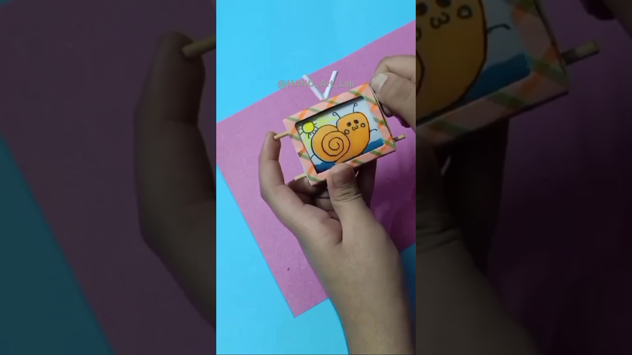 diy mini TV||matchbox craft ideas||small tv 