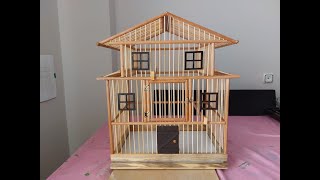 Wooden Bird Cage  Ahşap Kafes Yapımı  Ucuz Maliyetle Farklı Modeller