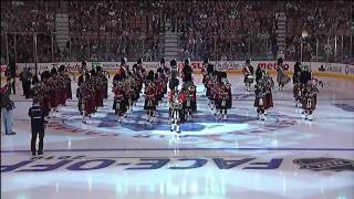 Toronto maple leafs home opener. the 48th highlanders performe before
game - an opening night tradition. cbc's hockey in canada october 7th
2010 ...