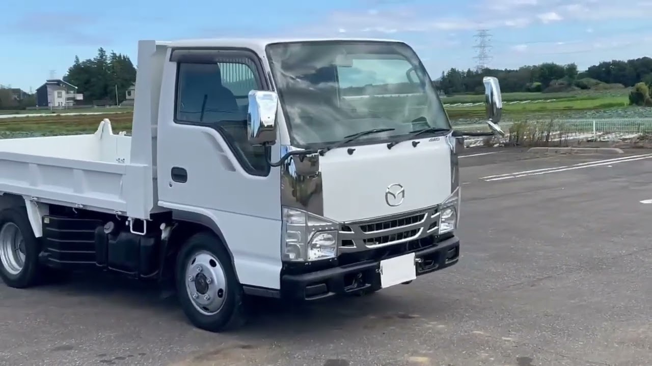 いすゞエルフ低床強化ダンプ2トン4WD