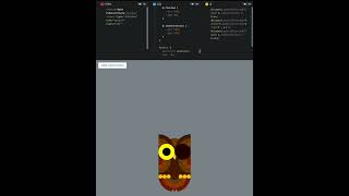 Owl 🦉 Animation using Html css and js by GopalSarkar presented by Nature vs science 👇👇👇