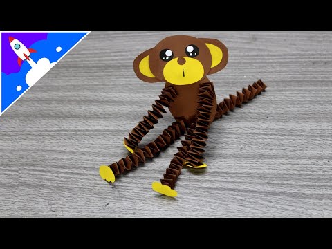 Vídeo: Como Fazer Um Macaco De Papel