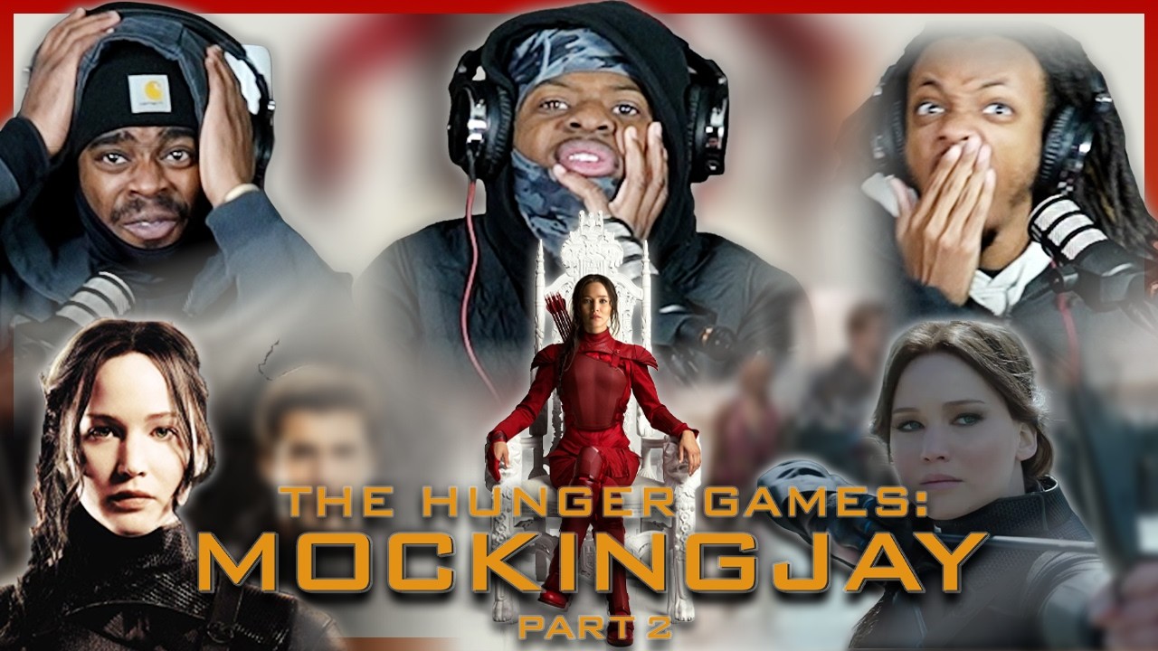 GAME OVER!!! | OUR FIRST TIME WATCHING HUNGER GAMES: MOCKINGJAY PART 2!!!