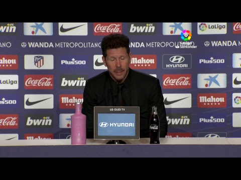 Rueda de prensa Atlético de Madrid vs Real Sociedad - Rueda de prensa Atlético de Madrid vs Real Sociedad