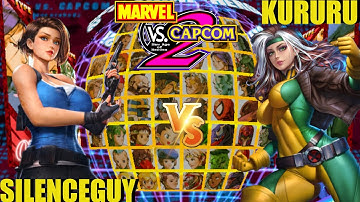 MvC2 Mvci Umvc3 SILENCEGUY vs KURURU pt 3