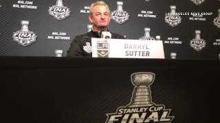 Darryl sutter on being down 3-0 in the first-round series against San Jose. Typical sutter answer. #