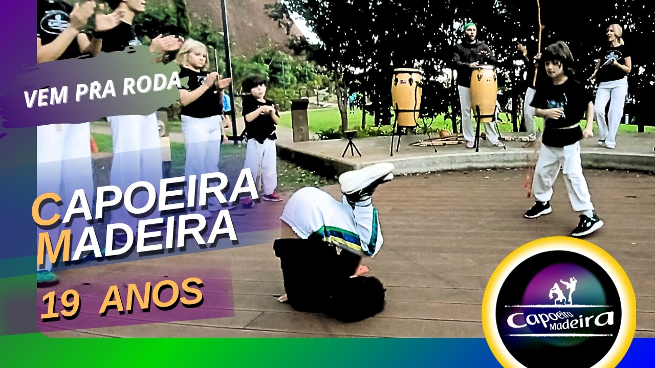 2025 Roda Capoeira aniversário   19 anos  Madeira
