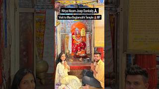 🔥Powerful Energy of Maa Baglamukhi Temple Madhya Pradesh ❤️ Naam Jaap Sankalp #bhaktireel #naamjaap