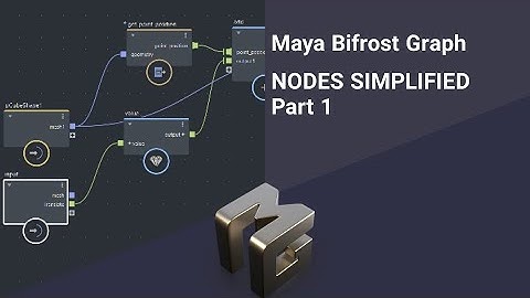Maya Tutorial : Bifrost Graph Nodes Simplified P1