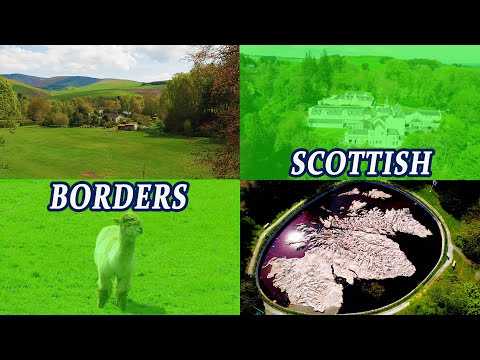 Peebles, Scottish Borders: Great Map of Scotland, Short version