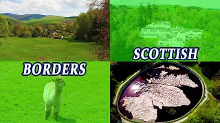 Peebles, Scottish Borders: Great Map of Scotland, Short version