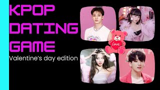 Kpop Dating Game Multi | Valentine's Day edition | Boy and Girl groups