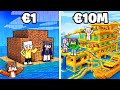 CASA ACQUATICA POVERA contro RICCA in Minecraft