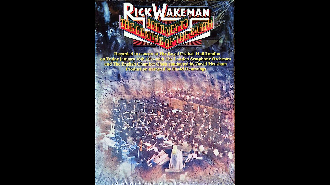 Rick Wakeman Edição Box 2016 com 4 discos Journey To The Centre Of