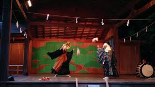 Kagura Performance in Tome, Japan