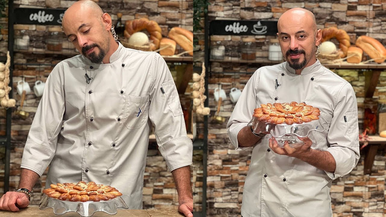 طريقة عمل رموش الست - معلومات مهمة عن سيرب الحلويات | الفطاطري مع الشيف وحيد كمال