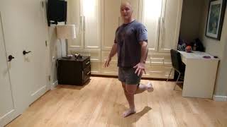 One leg sprawl jack drill