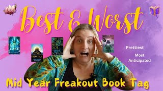 Mid Year Reading Check In//The Mid Year Book Freak Out Tag