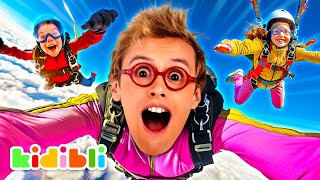 Discover Skydive with World Champions! | Educational Videos for Kids | Kidibli by Kidibli (Kinder Spielzeug Kanal) 150,563 views 2 months ago 11 minutes, 8 seconds