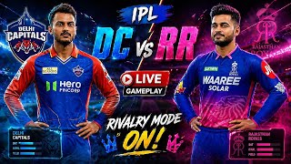 🔴 LIVE: 🏏 DC vs RR LIVE MATCH ⚡ IPL 2026 Gameplay | Epic Battle 🤯