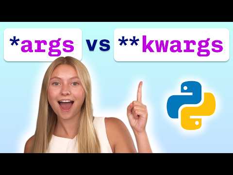 Capa de Python *args vs **kwargs - Visually Explained